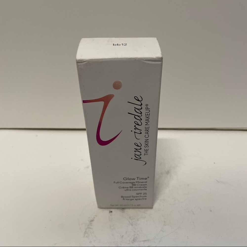 Jane Iredale Glow Time Full Coverage Mineral BB Cream BB12 1.7 OZ HTF
